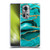UtArt Malachite Emerald Aquamarine Gold Waves Soft Gel Case for OPPO Reno11