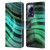 UtArt Malachite Emerald Glitter Gradient Leather Book Wallet Case Cover For Xiaomi 13 Lite 5G