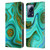 UtArt Malachite Emerald Liquid Gem Leather Book Wallet Case Cover For Xiaomi 13 Lite 5G