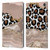 UtArt Wild Cat Marble Cheetah Waves Leather Book Wallet Case Cover For Amazon Fire Max 11 2023