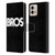 BROS Logo Art Text Leather Book Wallet Case Cover For Motorola Moto G Stylus 5G 2023