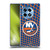 NHL New York Islanders Net Pattern Soft Gel Case for OnePlus 12R