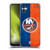 NHL New York Islanders Half Distressed Soft Gel Case for Samsung Galaxy M04 5G / A04e