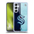 NHL Seattle Kraken Half Distressed Soft Gel Case for Samsung Galaxy A55 5G
