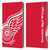 NHL Detroit Red Wings Oversized Leather Book Wallet Case Cover For Amazon Fire Max 11 2023