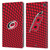 NHL Carolina Hurricanes Net Pattern Leather Book Wallet Case Cover For Amazon Fire Max 11 2023
