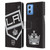 NHL Los Angeles Kings Oversized Leather Book Wallet Case Cover For Motorola Moto G54 5G