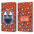 NHL Edmonton Oilers Leopard Patten Leather Book Wallet Case Cover For Amazon Fire HD 8/Fire HD 8 Plus 2020