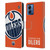 NHL Edmonton Oilers Oversized Leather Book Wallet Case Cover For Motorola Moto G14