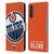 NHL Edmonton Oilers Oversized Leather Book Wallet Case Cover For Samsung Galaxy A24 4G / M34 5G