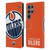 NHL Edmonton Oilers Oversized Leather Book Wallet Case Cover For Samsung Galaxy S24 Ultra 5G