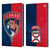 NHL Florida Panthers Half Distressed Leather Book Wallet Case Cover For Amazon Fire HD 8/Fire HD 8 Plus 2020