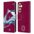 NHL Colorado Avalanche Oversized Leather Book Wallet Case Cover For Samsung Galaxy S23 FE 5G