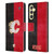 NHL Calgary Flames Half Distressed Leather Book Wallet Case Cover For Samsung Galaxy S23 FE 5G