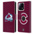 NHL Colorado Avalanche Net Pattern Leather Book Wallet Case Cover For Xiaomi 13 5G