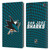 NHL San Jose Sharks Net Pattern Leather Book Wallet Case Cover For Amazon Fire Max 11 2023