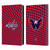 NHL Washington Capitals Net Pattern Leather Book Wallet Case Cover For Amazon Kindle Paperwhite 5 (2021)
