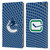 NHL Vancouver Canucks Net Pattern Leather Book Wallet Case Cover For Amazon Fire Max 11 2023