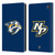 NHL Nashville Predators Plain Leather Book Wallet Case Cover For Amazon Fire 7 2022