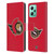 NHL Ottawa Senators Plain Leather Book Wallet Case Cover For Xiaomi Redmi Note 12 5G