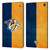 NHL Nashville Predators Half Distressed Leather Book Wallet Case Cover For Amazon Fire Max 11 2023