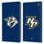 NHL Nashville Predators Plain Leather Book Wallet Case Cover For Amazon Fire Max 11 2023
