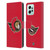 NHL Ottawa Senators Plain Leather Book Wallet Case Cover For Xiaomi Redmi 12