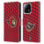 NHL Ottawa Senators Net Pattern Leather Book Wallet Case Cover For Xiaomi 13 5G