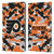 NHL Philadelphia Flyers Camouflage Leather Book Wallet Case Cover For Amazon Fire Max 11 2023