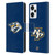NHL Nashville Predators Plain Leather Book Wallet Case Cover For Xiaomi Redmi Note 12T