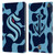 NHL Seattle Kraken Cow Pattern Leather Book Wallet Case Cover For Amazon Fire Max 11 2023