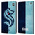 NHL Seattle Kraken Half Distressed Leather Book Wallet Case Cover For Amazon Fire Max 11 2023