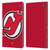 NHL New Jersey Devils Oversized Leather Book Wallet Case Cover For Amazon Fire Max 11 2023
