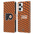 NHL Philadelphia Flyers Net Pattern Leather Book Wallet Case Cover For Xiaomi Redmi Note 12T