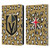 NHL Vegas Golden Knights Leopard Patten Leather Book Wallet Case Cover For Amazon Kindle Paperwhite 5 (2021)