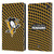 NHL Pittsburgh Penguins Net Pattern Leather Book Wallet Case Cover For Amazon Fire 7 2022