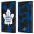 NHL Toronto Maple Leafs Cow Pattern Leather Book Wallet Case Cover For Amazon Fire Max 11 2023