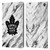 NHL Toronto Maple Leafs Marble Leather Book Wallet Case Cover For Amazon Fire Max 11 2023
