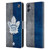 NHL Toronto Maple Leafs Half Distressed Leather Book Wallet Case Cover For Samsung Galaxy A05