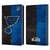 NHL St Louis Blues Half Distressed Leather Book Wallet Case Cover For Amazon Kindle Paperwhite 5 (2021)