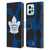 NHL Toronto Maple Leafs Cow Pattern Leather Book Wallet Case Cover For Xiaomi Redmi 12