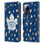 NHL Toronto Maple Leafs Leopard Patten Leather Book Wallet Case Cover For Xiaomi 13 Lite 5G