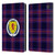Scotland National Football Team Logo 2 Tartan Leather Book Wallet Case Cover For Amazon Fire 7 2022
