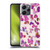 Anis Illustration Mix Pattern Soft Feminine Pink Flowers Soft Gel Case for Xiaomi Redmi 12