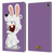 Rabbids Costumes Polar Bear Leather Book Wallet Case Cover For Amazon Fire Max 11 2023
