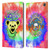 Grateful Dead Trends Bear Tie Dye Leather Book Wallet Case Cover For Amazon Fire Max 11 2023