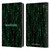 The Matrix Key Art Codes Leather Book Wallet Case Cover For Amazon Fire 7 2022