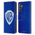 Warner Bros. Shield Logo Distressed Leather Book Wallet Case Cover For Samsung Galaxy A25 5G