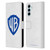 Warner Bros. Shield Logo White Leather Book Wallet Case Cover For Samsung Galaxy M14 5G