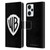 Warner Bros. Shield Logo Black Leather Book Wallet Case Cover For Xiaomi Redmi Note 12T